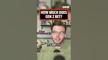 How much does Gen Z bet on sports? #sportsbetting