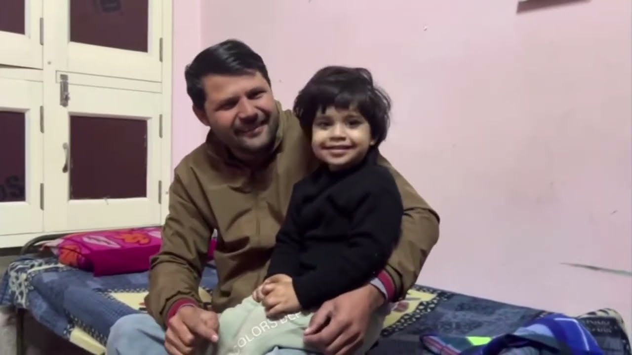 ताऊ बेटी ने की बहुत सारी मस्ती 😄