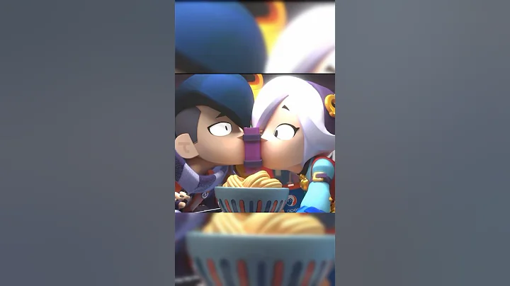 Edgar & Colette Finally Kissed 😍 Max 💀 #brawlstars #edgar #brawltheory #brawlstarsanimation