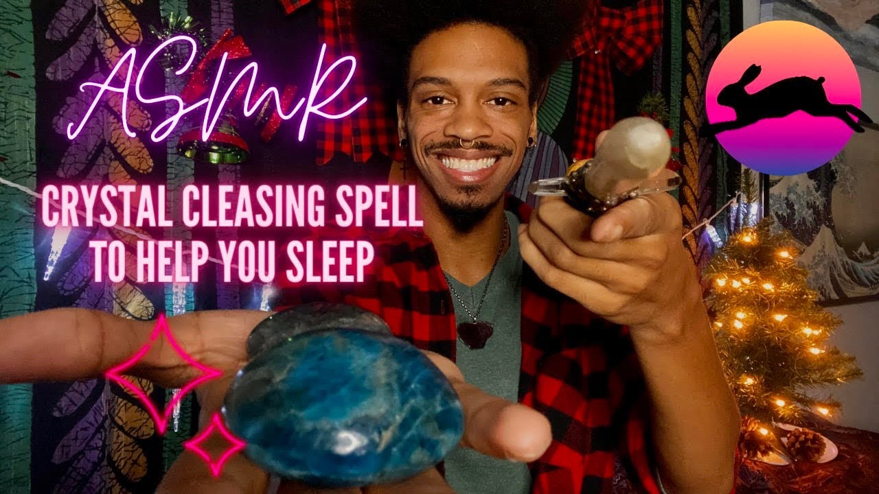 ASMR: Cleansing Crystal Spell To Help You Sleep (No Talking) 💎🔮🕯✨