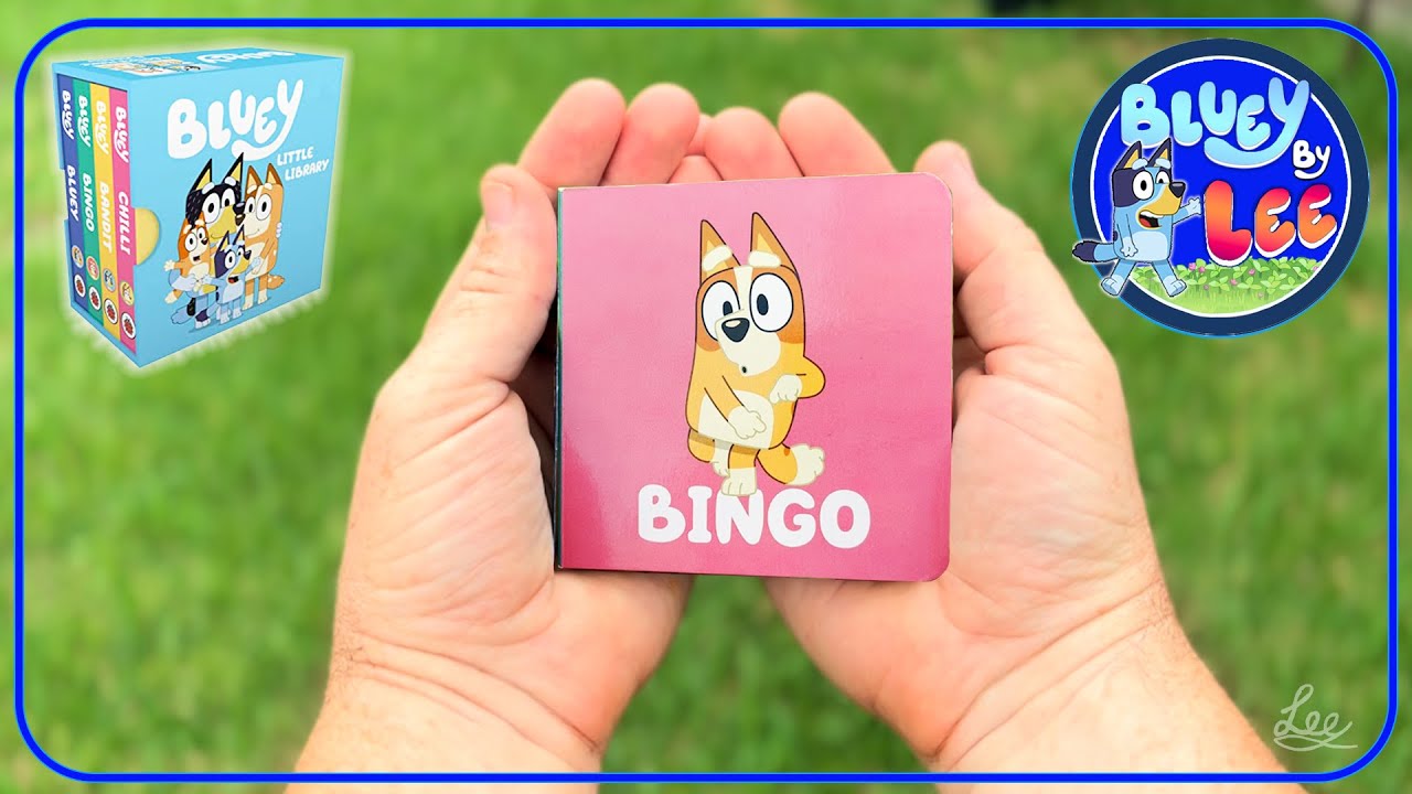 Bingo - Bluey by Lee 🐶 from the Bluey Little Library series  Book 2 of 4