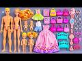 Satisfying with Unboxing Barbie Princess Pink Kitchen,Rock Bed Play Set Review Toys｜#38