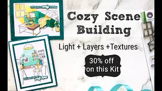DON'T make Boring Cards - Add These TEXTURE TRICKS | Illuminated Scenes | Altenew