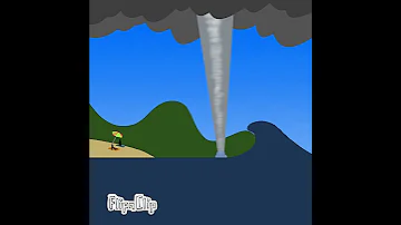 Tornado VS Tsunami Tornado Tsunami Animation 