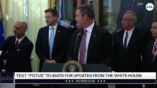 Man passes out in Oval Office during weight loss drug announcement