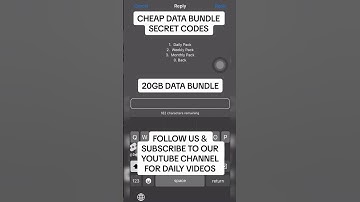 MTN 20GB DATA BUNDLE SECRET CODES #mtn #mtnghana #mtnzonebundle #freeinternet #freedata