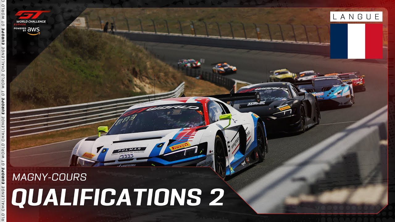 LIVE | Qualifications 2 | Magny-Cours | GT World Challenge Europe powered by AWS 2025 (Français)