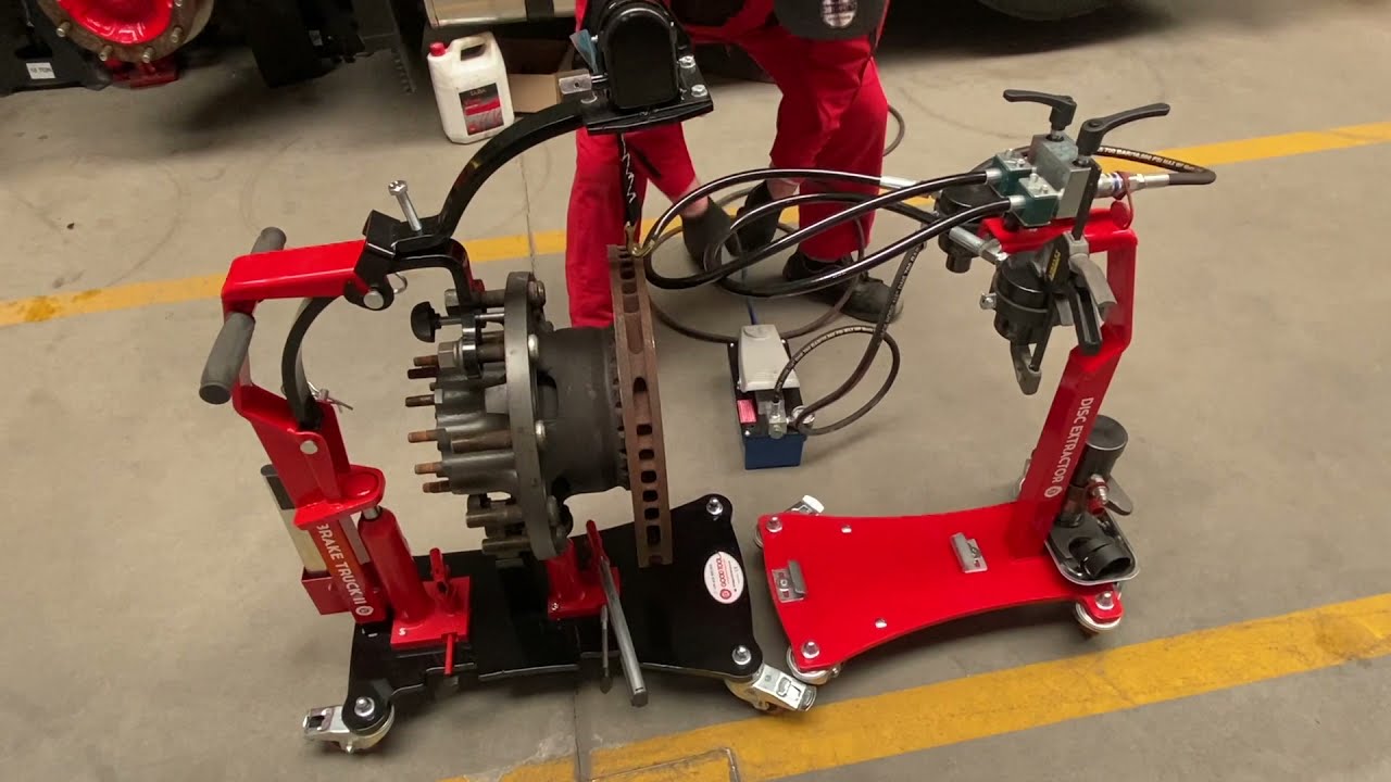 NEW DE1: VOLVO RENAULT EXTRACTOR DE DISCOS/DISC SEPARATOR/BREMSSCHEIBENSEPARATOR/EXTRACTEUR À DISQUE