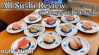 Ultimate Sushi review challenge! at the best conveyor belt Sushi restaurant, Kura Sushi