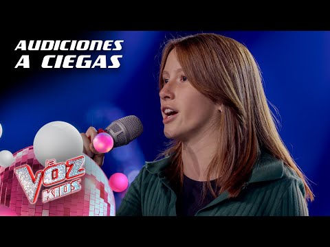 Martina Jaimes tiene una banda de rock - Audiciones a ciegas | La Voz Kids Colombia 2024