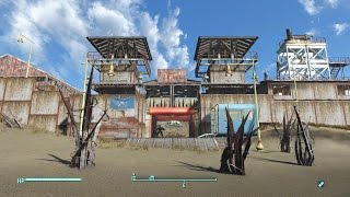 Fallout 4 Huge Spectacle Island Settlement no Mods
