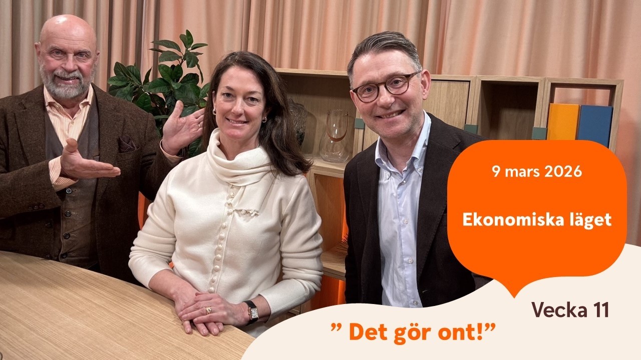 Ekonomiska läget med Swedbank - vecka 11 2026