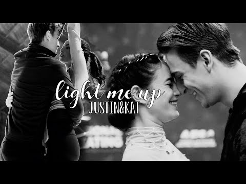 light me up | justin + kat (spinning out)