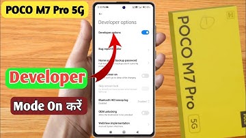 poco m7 pro 5g mein developer option on kaise kare, poco m7 pro 5g developer option settings