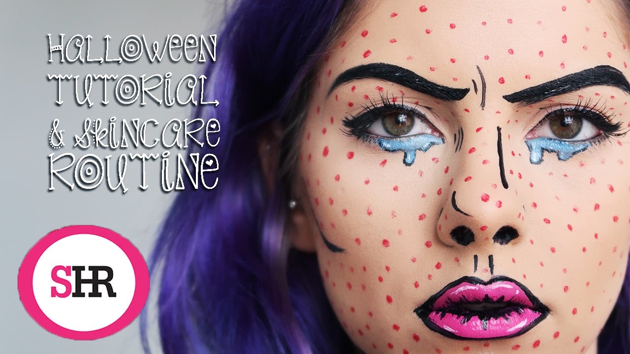 Easy Halloween Tutorial + Skincare Routine | Sophie Hannah Richardson ...