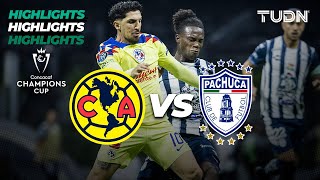 HIGHLIGHTS  América vs Pachuca | CONCACHAMPIONS 2024 | TUDN