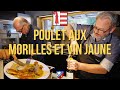 Poulet au morilles et vin jaune par le chef cyril nitard