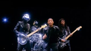 Get Lucky - Daft Punk ft. Pharrell Williams LYRICS (Official Audio)