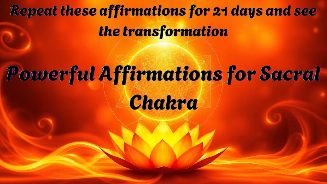 Series 3: Day 2 - Sacral Chakra Affirmations | Free Book on Chakra | Unlock Creativity & Passion