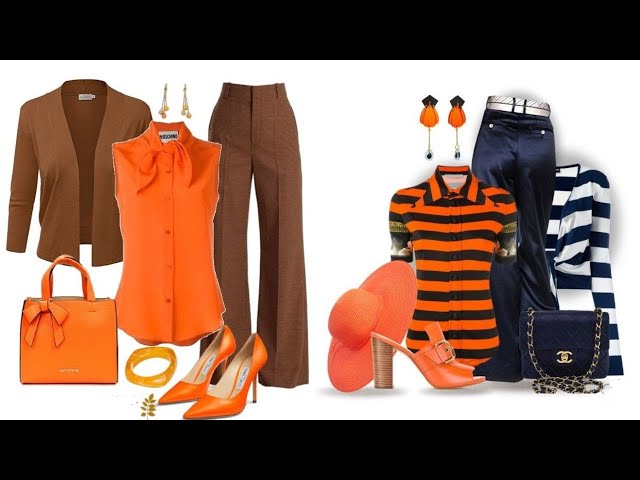 15 Creativas ideas para usar prendas en tonos anaranjados