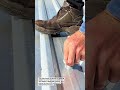 Precision Metal Roof Leak Sealing Technique