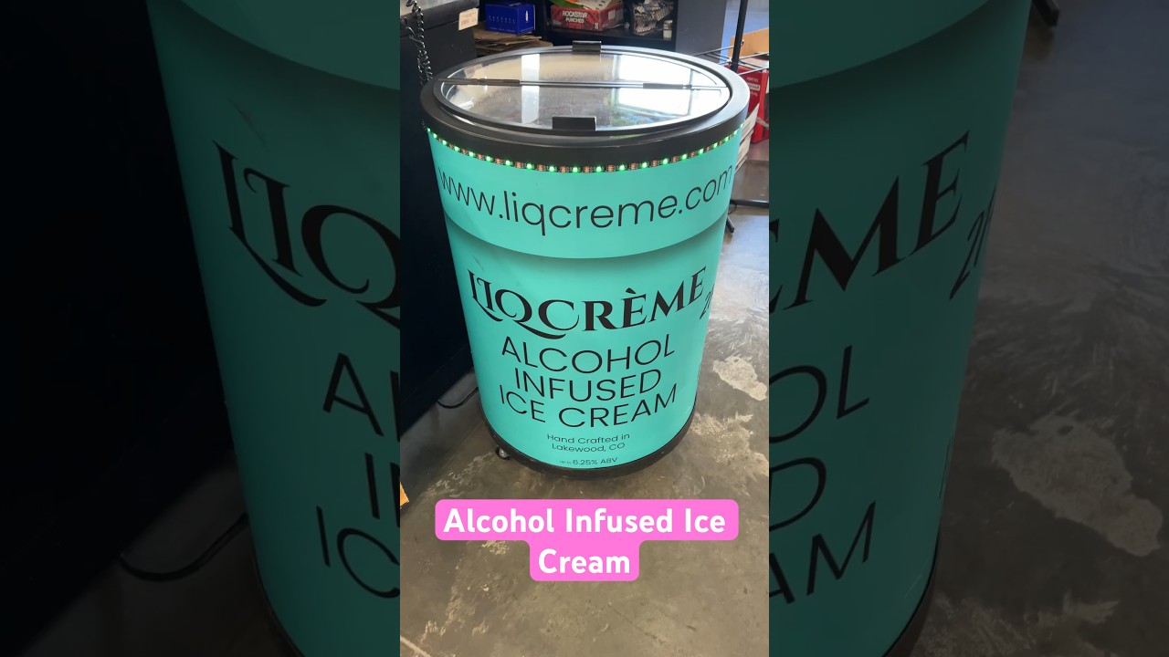 Indulge in Alcohol Infused Ice Cream