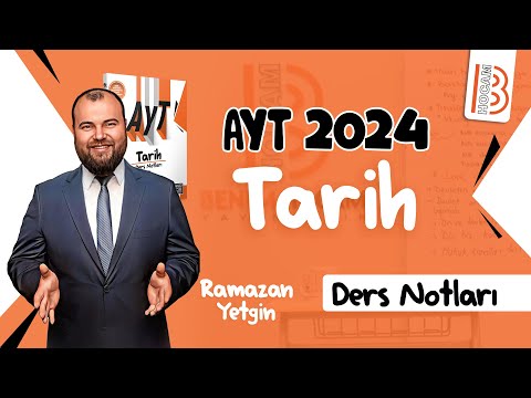 7) AYT Tarih - İlk Türk Devletleri 2 - Ramazan YETGİN - 2024