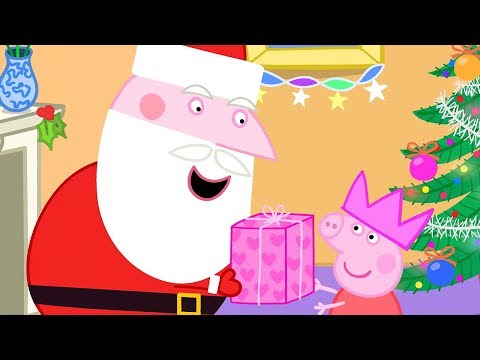 SANTA VISITS PEPPA PIG!