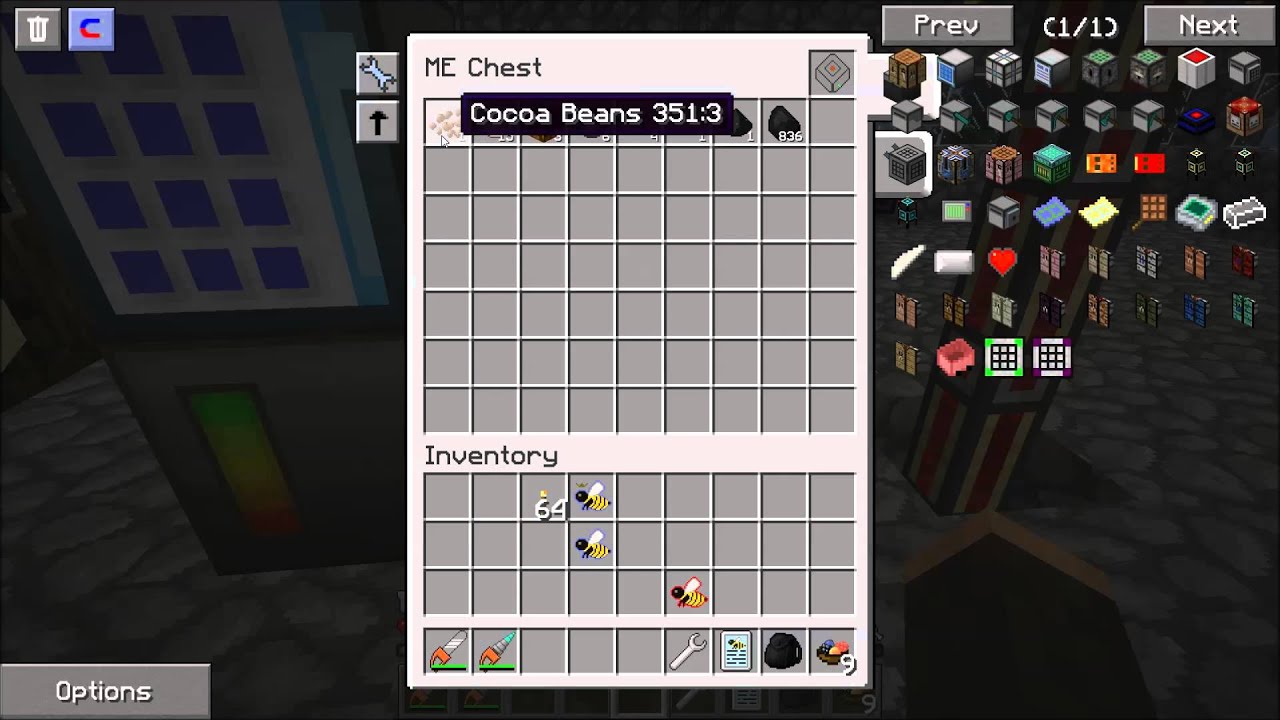 How to combine logistic pipes and Applied Energistics.