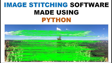 I Made Software for Stitching Image From Python