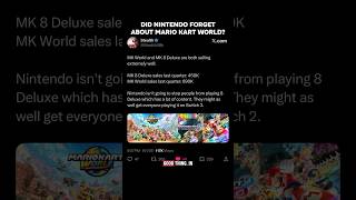 DID NINTENDO FORGET ABOUT MARIO KART WORLD? #nintendo #mario #mariokart