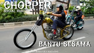 Chopper Riding Ke Panti Asuhan Bareng 69Goodnes, Omarannas, Roda Gila Magazine, Acan Dll.