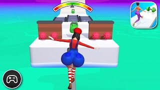 Twerk Race 3D Running Game - Gameplay Walkthrough Part 14 - Basic Game Level 124-127 Ios, Android