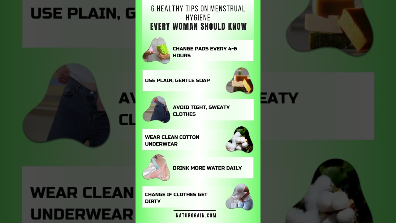 6 Healthy Tips on Menstrual Hygiene Every Woman Should Know 