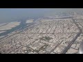 Dubai city from air