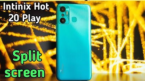How To Enable Split Screen In Infinix Hot 20 Play, Dual Screen Create In Infinix Hot 20 Play,