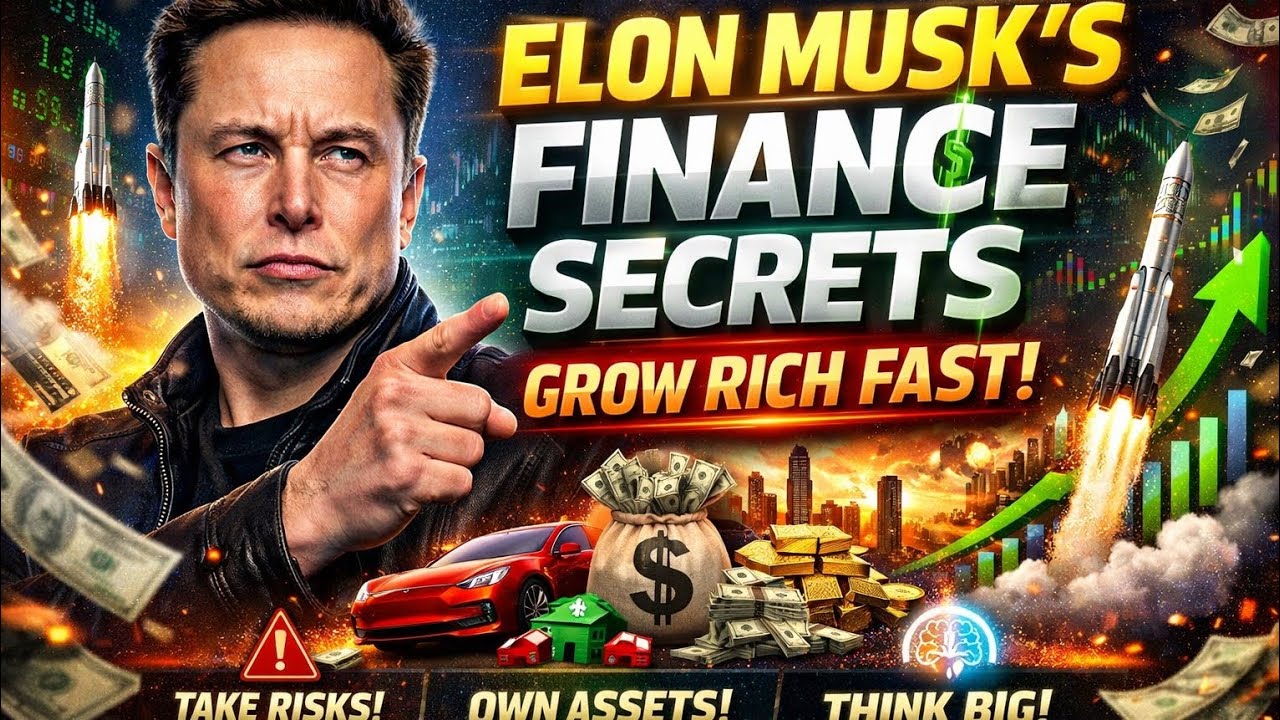 Elon Musk’s SECRET Money Formula 💰 | How He Thinks & Gets Rich Faster Than Others