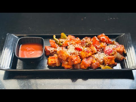 Restaurant style chilli paneer banana sikhe sirf 2 minute me😋 || #chillipaneer #easyrecipe #paneer 