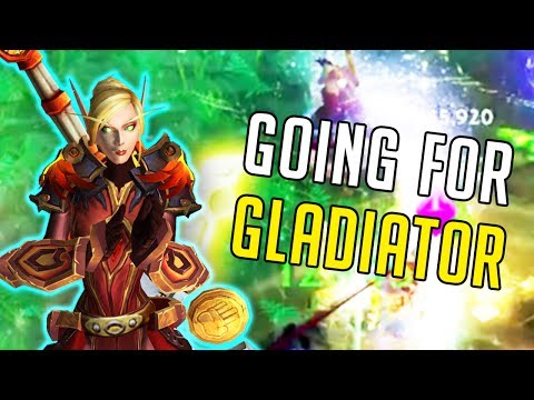 GOING FOR GLADIATOR! Retribution Paladin PvP - PHS 3v3 [World of Warcraft: Legion 7.2.5] - GOING FOR GLADIATOR! Retribution Paladin PvP - PHS 3v3 [World of Warcraft: Legion 7.2.5]