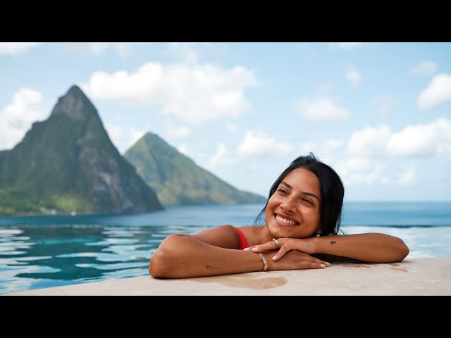 CBS New York news clip featuring Saint Lucia,  at the New York Travel and Adventure Show