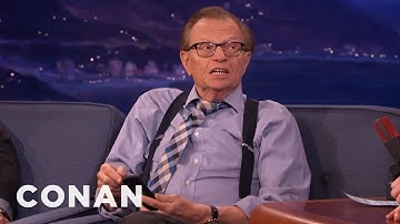 Larry King Loves Old Technology | CONAN on TBS