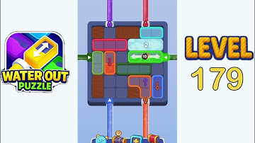 Water Out Puzzle Level 179 Walkthrough Solution