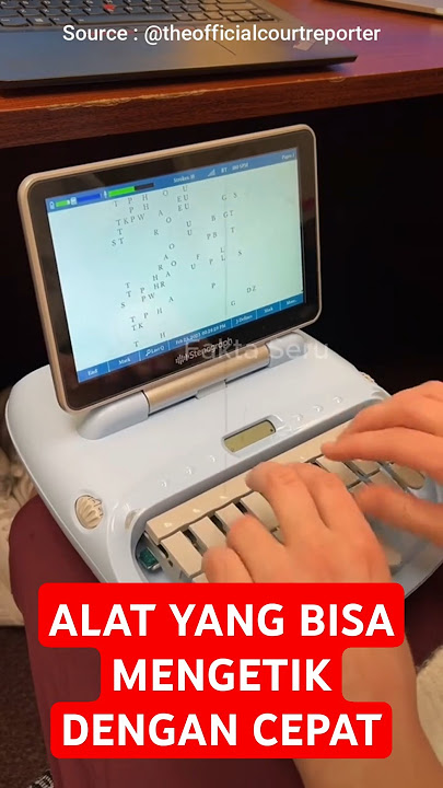 Mesin Ini Bisa Ngetik 200 Kata per Menit, Tapi Bukan Keyboard Biasa