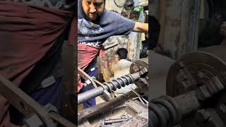 Heavy Duty Spring Making Process 🔥 | Satisfying Coil Winding Machine ⚙️