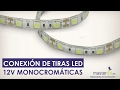 ¿Cómo se conectan las tiras #LED de 12V? Atentos al #tutorial ▶