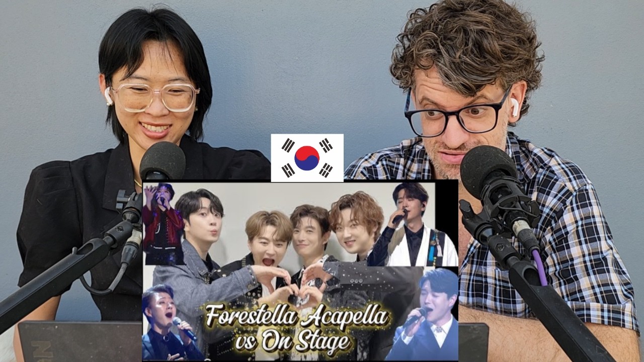 Our Reaction to Forestella Acapella vs On stage