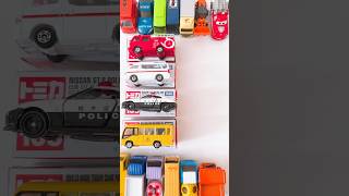 どの箱が正解?🚗📦 | Tomica Box Quiz#トミカ #tomica #消防車 #救急車 #パトカー #shorts