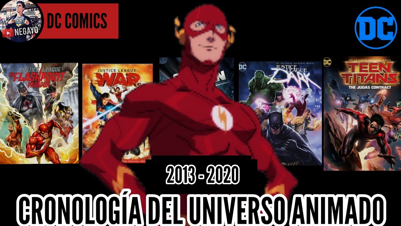 CRONOLOGÍA del Universo animado de DC COMICS - EXPLICACIÓN - (2020