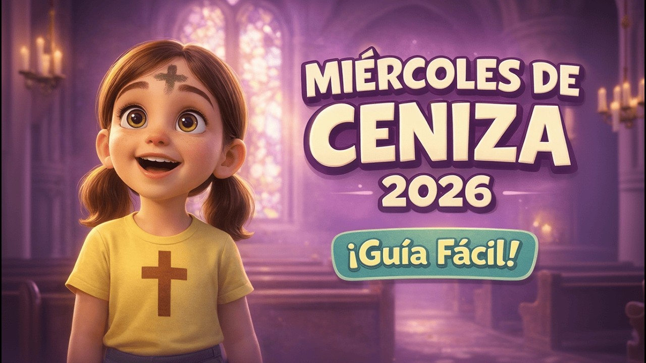 MIÉRCOLES DE CENIZA 2026: Guía para Catequesis | CUARESMA