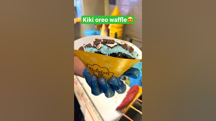 Kiki oreo waffle😍 #gwaliorfoodsters #waffle